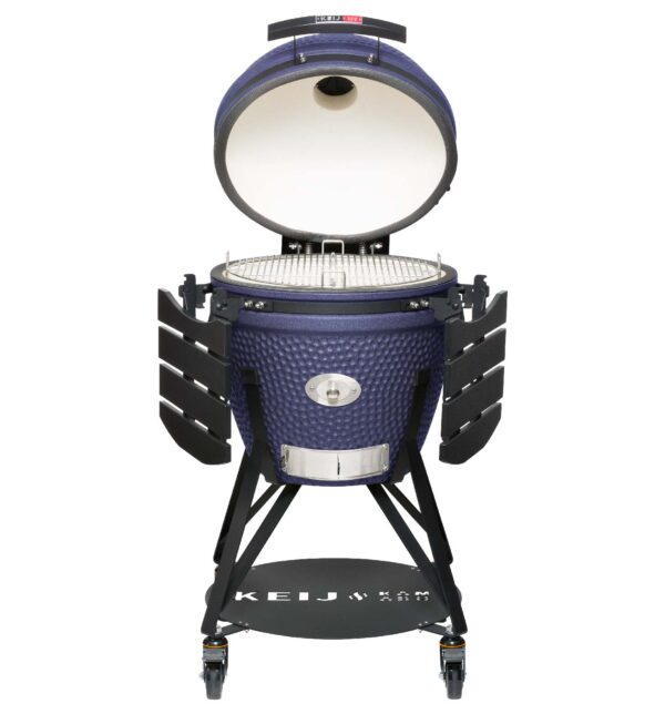 KEIJ-Kamado-Large-Legend-Blauw-open