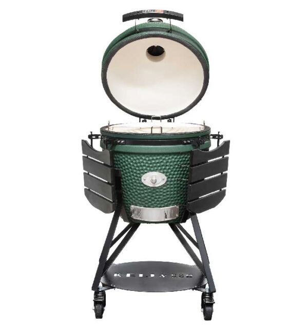KEIJ-Kamado-Large-Legend-Groen-open