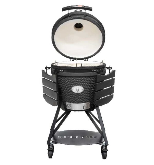 KEIJ-Kamado-Large-Legend-Zwart-open