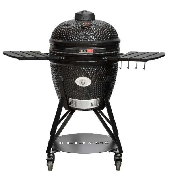 KEIJ-Kamado-Large-pro-zwart-met-zijtafels