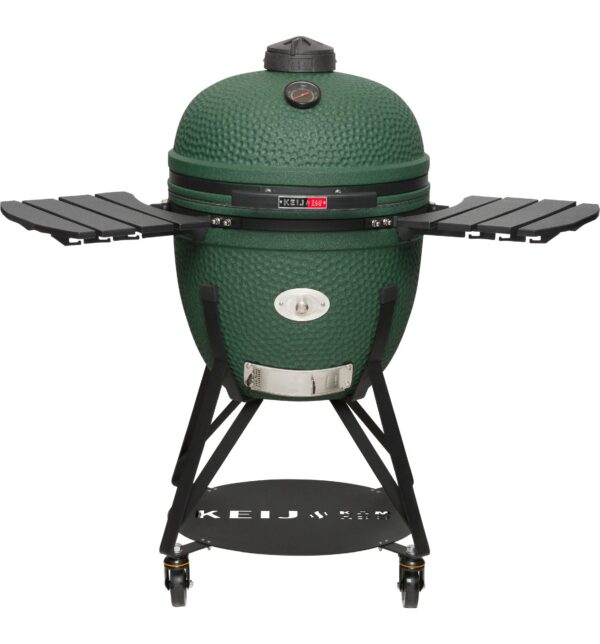 KEIJ Kamado XL Legend Mat Groen 23 inch met zijtafels