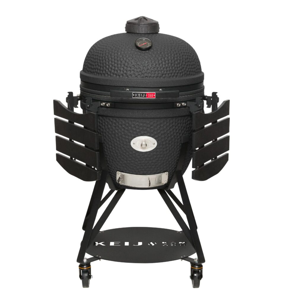KEIJ Kamado, Duurzame keramische BBQ’s voor elke barbecue-liefhebber - Alfinity KEIJ-Kamado-XL-Legend-Mat-Zwart-23-inch