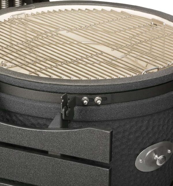 KEIJ-Kamado-XL-legend-zwart-grill