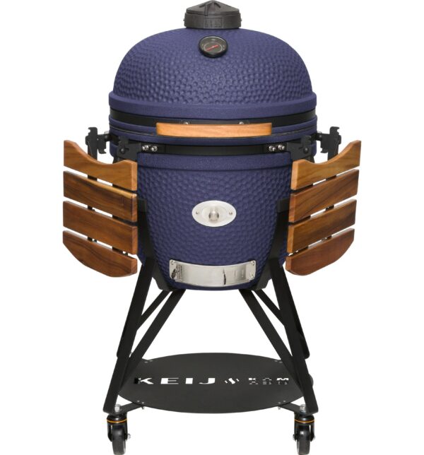 KEIJ-kamado-met-houten-zijtafels-blauw